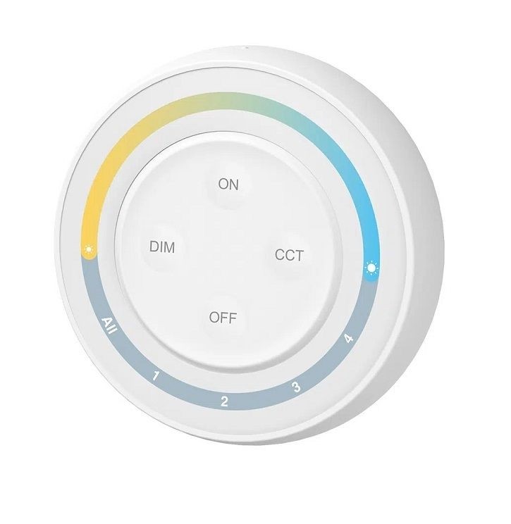 MiBoxer S1W+ Milight 4-Zone Sunrise Remote 2.4G Remote CCT & Brightness