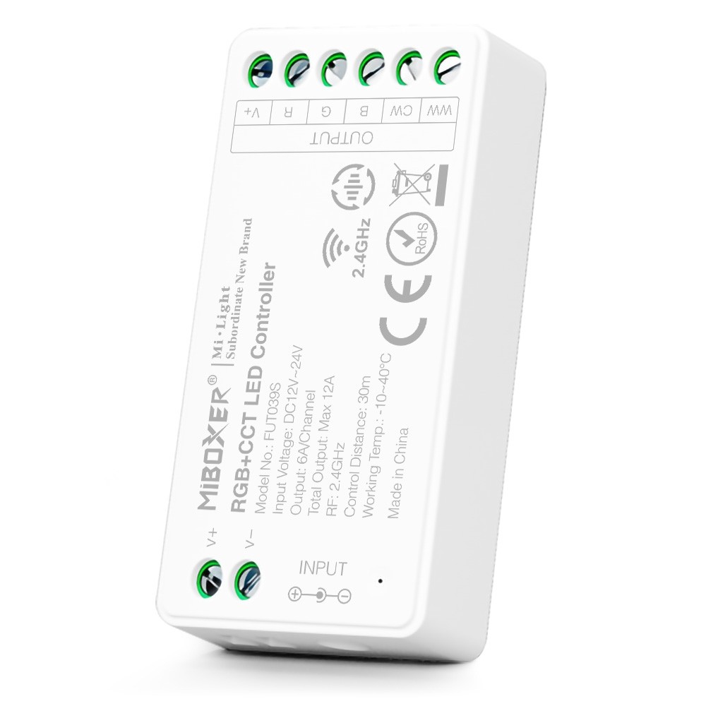 MiBoxer FUT039S Milight RGB+CCT 2.4GHz Led Cotroller Dimmer Control Driver