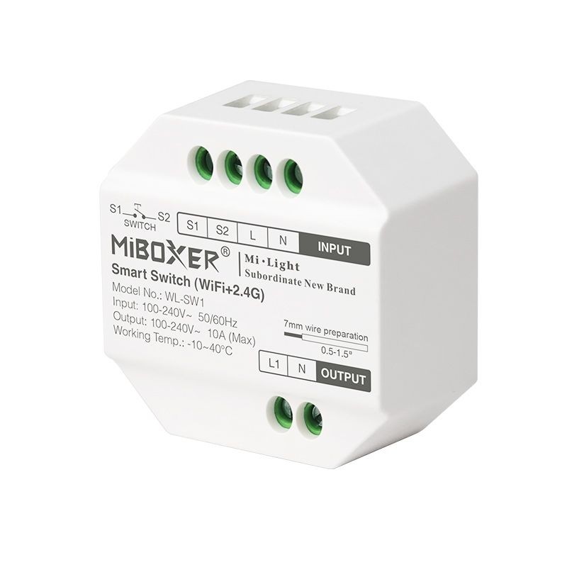 MiBoxer MiLight WL-SW1 Smart Driver Switch WiFi+2.4G Dimmer Control